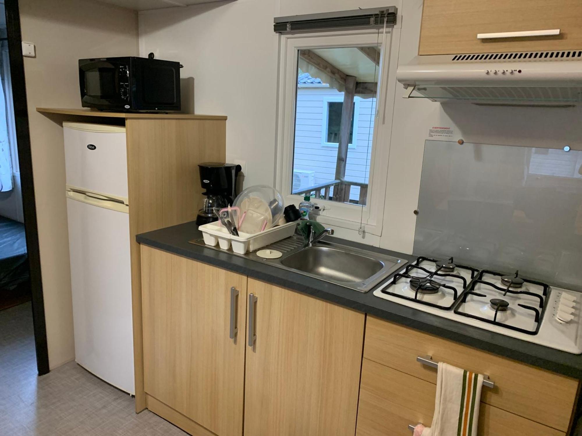 Campingplatz Mobil-home -10 Minutes Ocean Aureilhan (Landes)
